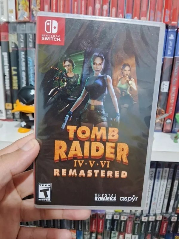 Tomb Raider IV-VI Remastered Starring Lara Croft - Nintendo Switch