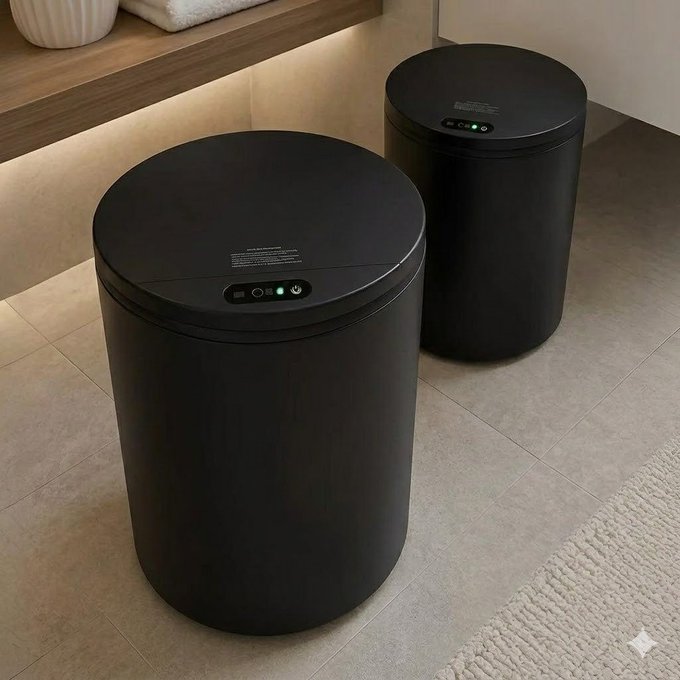 Lixeira Inteligente 16 Litros Com Sensor Automático
