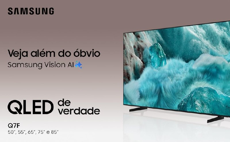 Smart TV 65" QLED Ultra 4K Samsung Vision 65Q7F