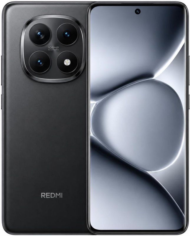 Smartphone Xiaomi Redmi Note 15 256GB, 8GB RAM - Preto