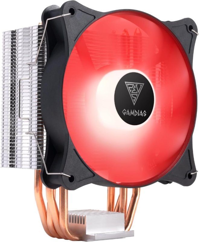 COOLER GAMDIAS BOREAS E1-410 VERMELHO