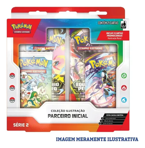 Box Pokémon TCG Parceiro Inicial Series 2