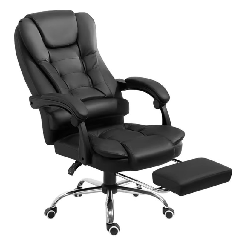 Cadeira Gamer Python Fly Executiva Preta com Encosto Ajustável e Design Ergonômico