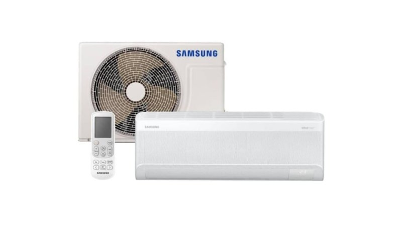 Ar-Condicionado Samsung Split Inverter WindFree AI 12.000 BTUs só frio 220v
