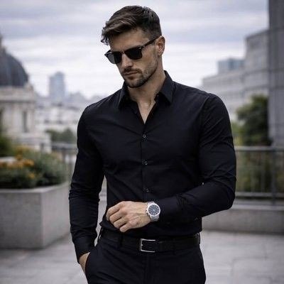 Camisa Social Masculina Slim Fit Premium Passa Facil