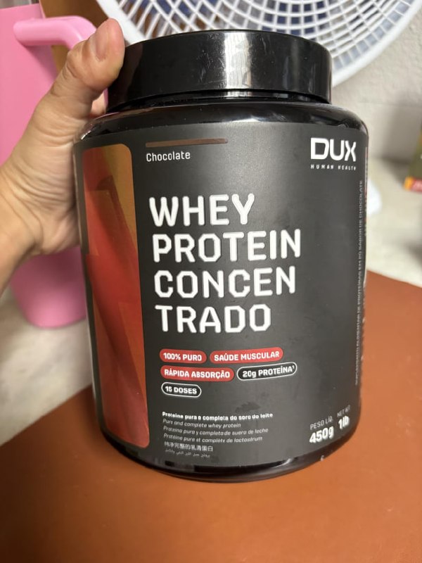 Whey Protein Concentrado Chocolate Pote 450g