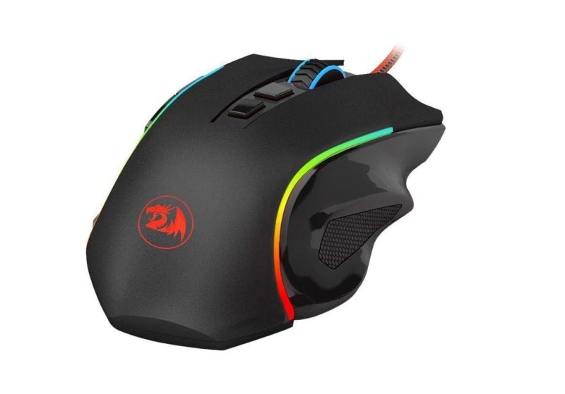 Mouse Gamer Redragon Griffin Preto, RGB 7200 DPI, M607