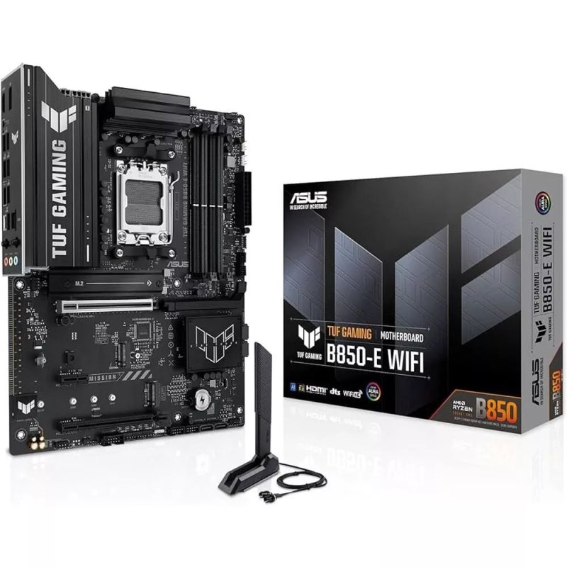 Placa-mãe Asus Tuf Gaming B850-E WIFI DDR5 DisplayPort HDMI USB