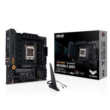 Placa Mãe Asus TUF Gaming B650M-e WIFI, Chipset B650, AMD AM5, Matx, DDR5, 90MB1FV0-M0EAY0