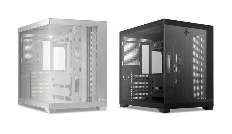 Gabinete Gamer Aquário Mancer CV500L, Mid Tower, Suporta Water 360mm