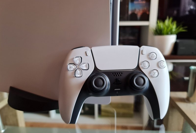 Controle Joystick Sem Fio Sony Playstation Dualsense Branco Edição Limitada de Reveillon