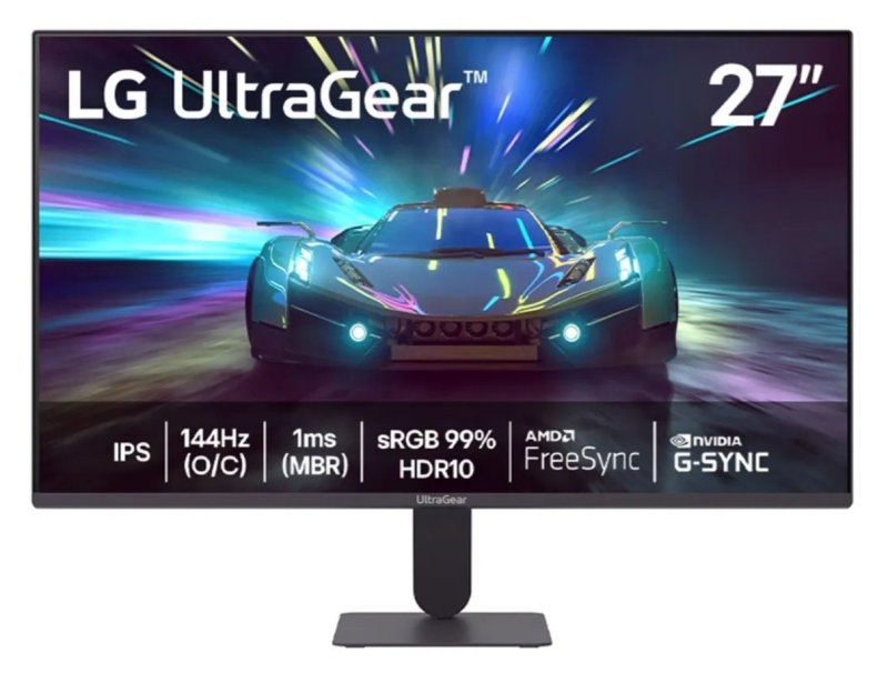 Monitor LG UltraGear 27G411A-B 27" FHD 144Hz 1ms
