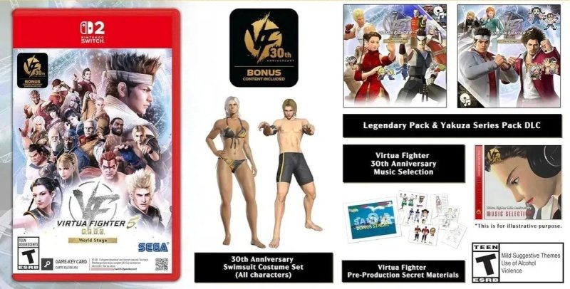 Jogo Virtua Fighter 5 Revo World Stage 30th Anniv. Switch