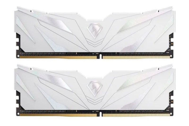Memória Ram Netac 16GB (2x8GB) DDR4 3200MHz Branca