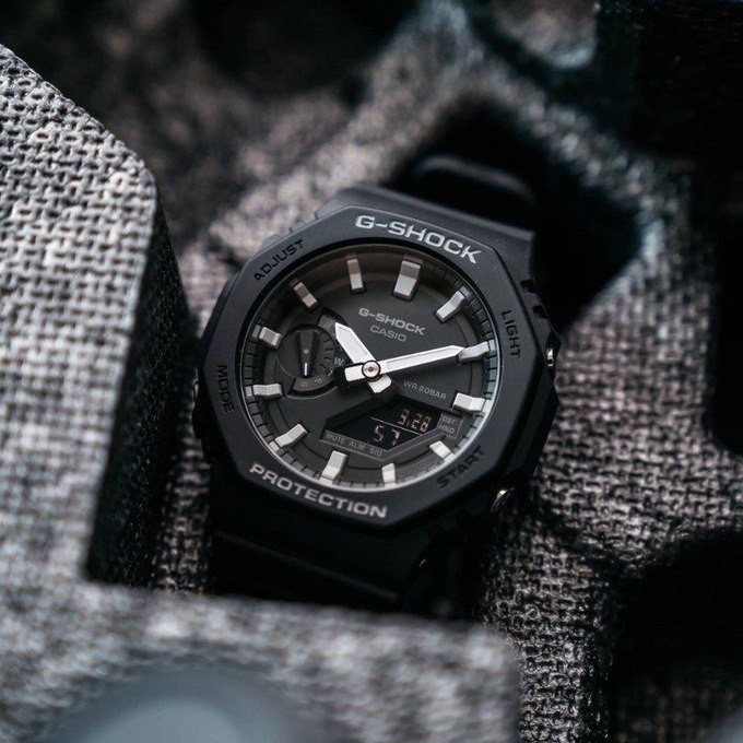 Relógio Casio G-Shock Masculino Carbon GA-2100-1A1DR Preto