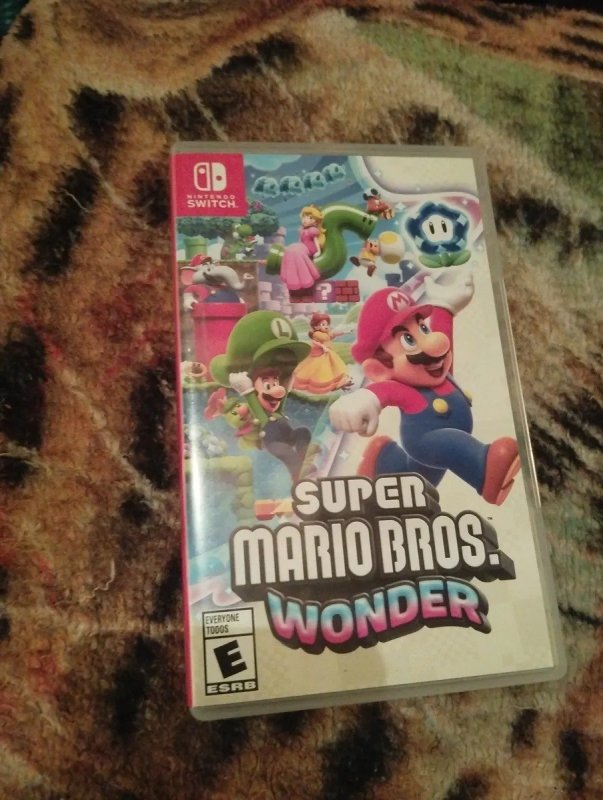Jogo Super Marios Bros Wonder Mídia Física Nintendo Switch