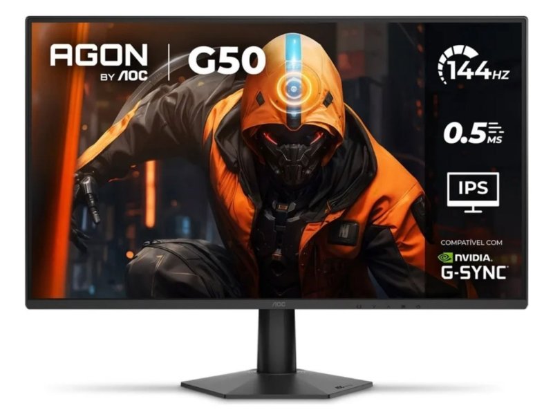 Monitor Gamer AOC AGON G50 27" 144Hz 0,5ms 27G50F