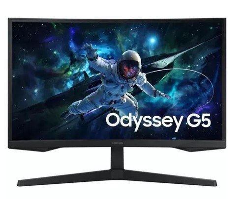 Monitor Gamer Samsung Odyssey G5 27" QHD 165Hz 1ms
