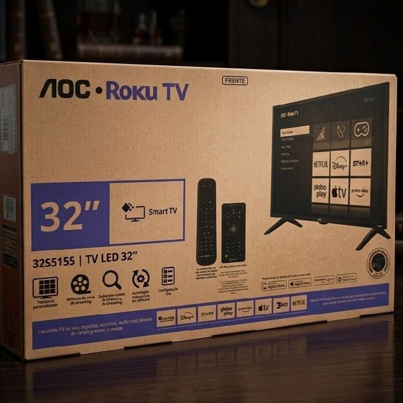 Smart TV AOC DLED 32 32S5155/78G Roku