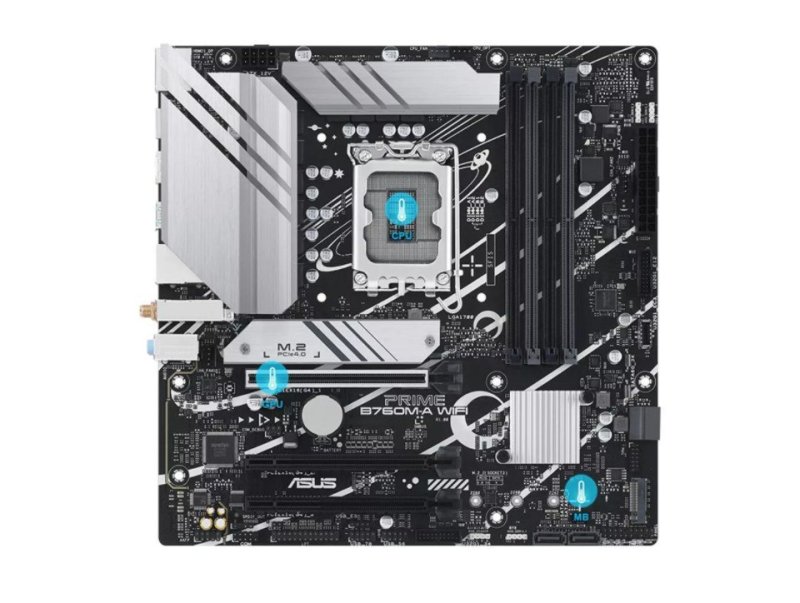 Placa-Mãe Asus B760M-AYW WIFI D4 II