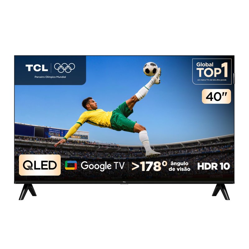 TCL Smart TV de 40 Polegadas HD QLED com HDR10
