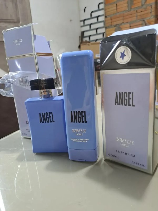 Kit Hidratante Corporal Angel 200ml + Perfume Angel 100ml Isabelle Labelle