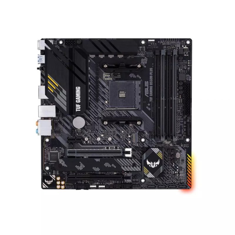 Placa-mãe Asus p/AMD AM4 B550M-Plus TUF Gaming 4xDDR4 mATX