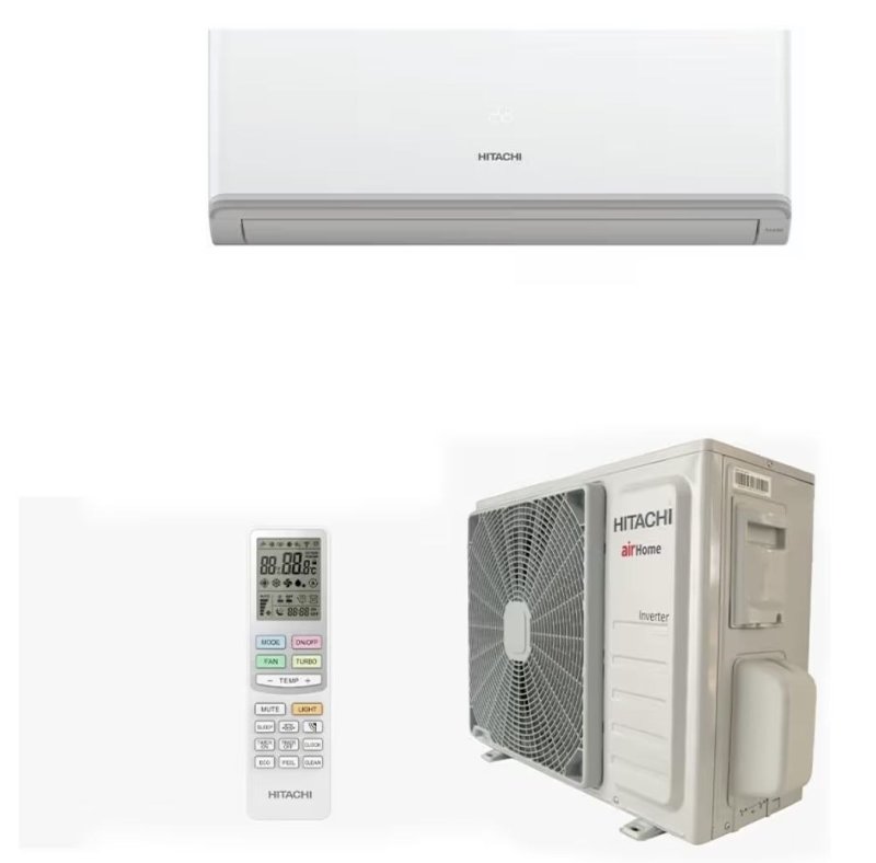 Ar Condicionado Split Hi Wall Inverter Hitachi AirHome 12.000 Btus Frio 220V