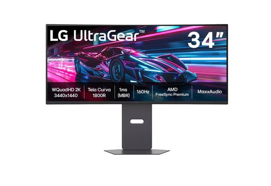 Monitor Gamer Curvo 34 Polegadas 34G600A-B UltraGear LG