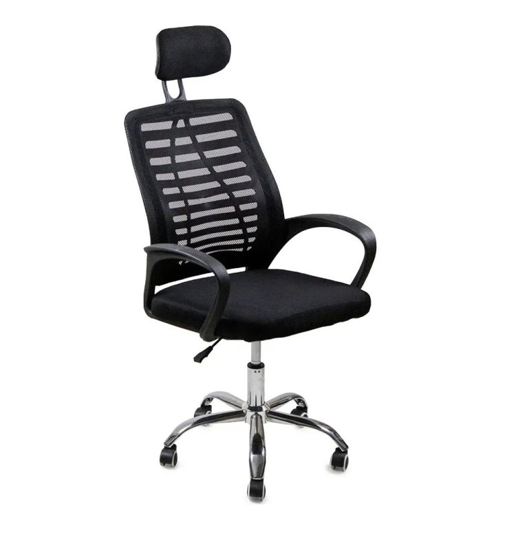 Cadeira de escritório Oficial Webshop Diretor Mesh Dir360, Preto