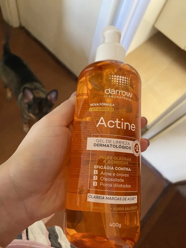 Darrow Actine Gel de Limpeza Dermatológico Facial 400g