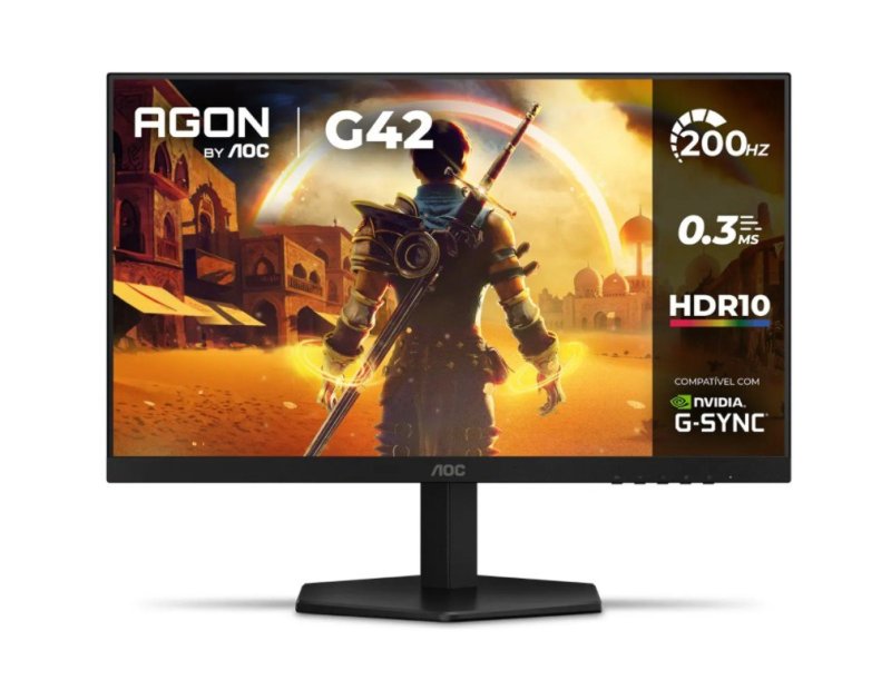 Monitor Gamer AOC AGON G42 24" IPS, 200Hz, 0,3ms