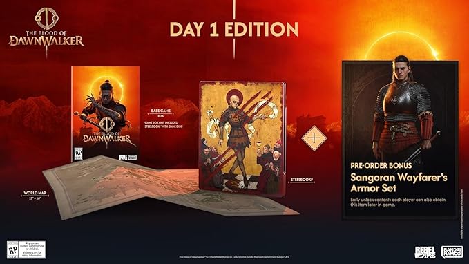 The Blood of Dawnwalker - Edição Steelbook para PlayStation 5