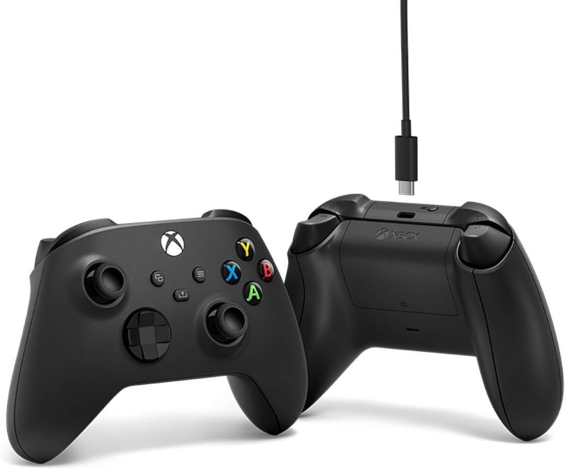 Controle Sem Fio para Xbox com cabo Usb-C - Preto Carbono