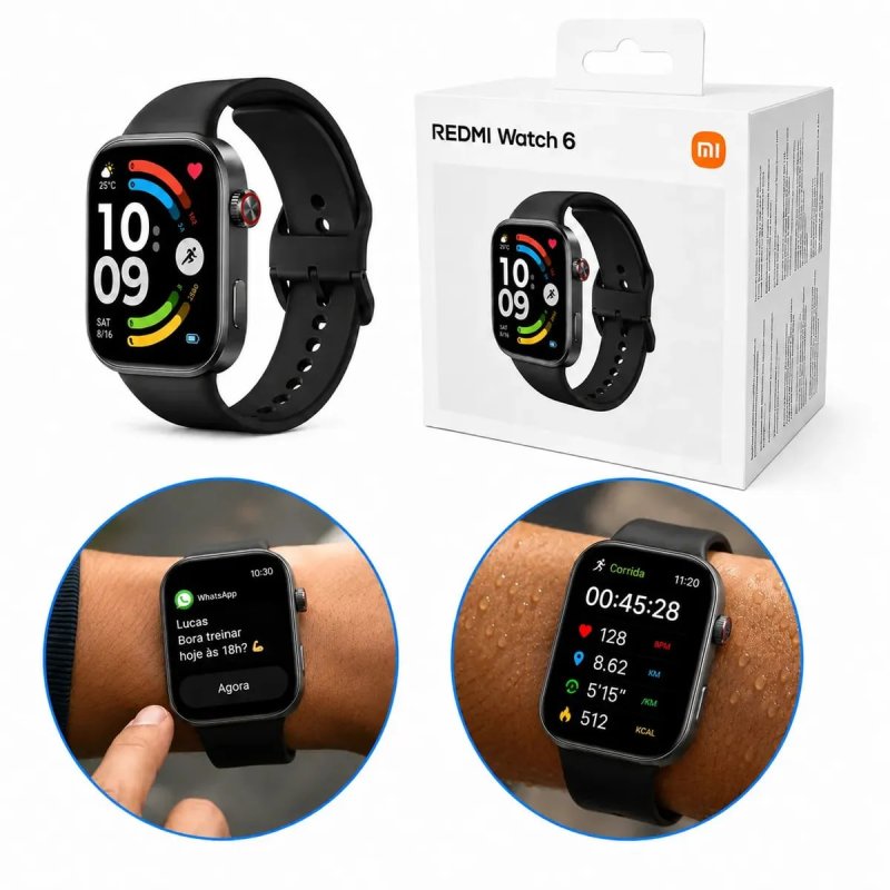 Smartwatch Xiaomi Redmi Watch 6 Versão Global Original
