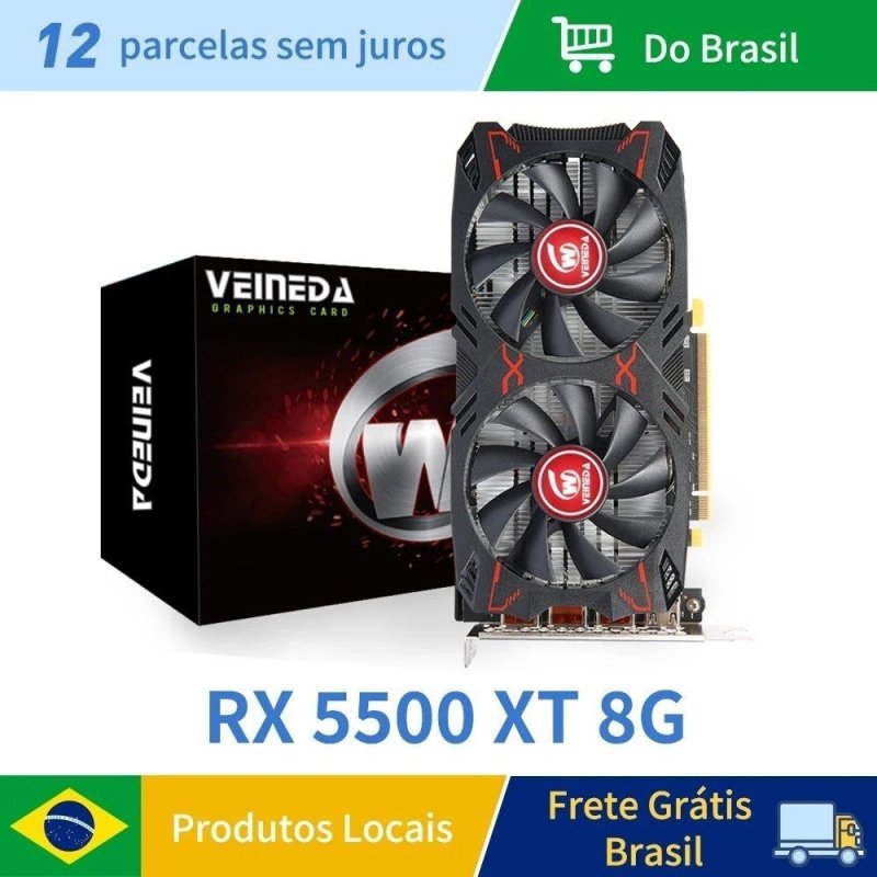 RX 5500 XT 8GB GDDR6 PCIE4.0 Veineda