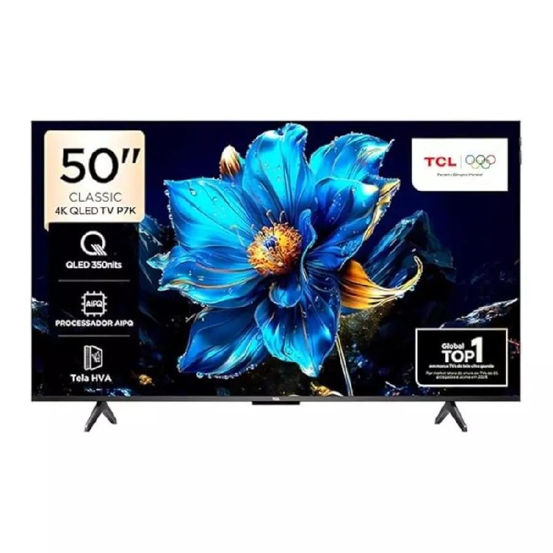 Smart TV TCL 50" 4K QLED Google TV