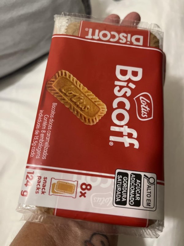 Lotus Biscoff Biscoito Doce Pacote 124G