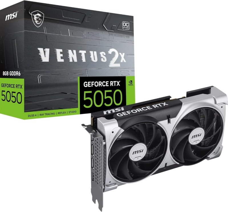 GPU NV RTX5050 8GB GDDR6 128BITS VENTUS 2X OC