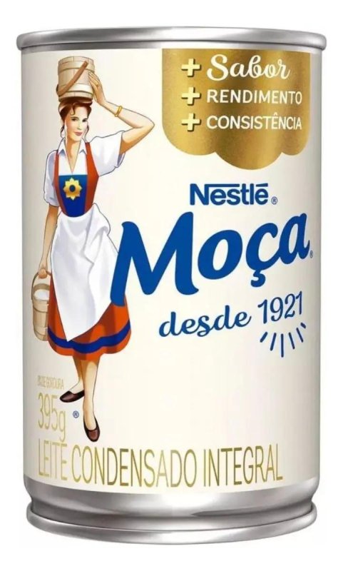 Leite Condensado Moça Integral 395g
