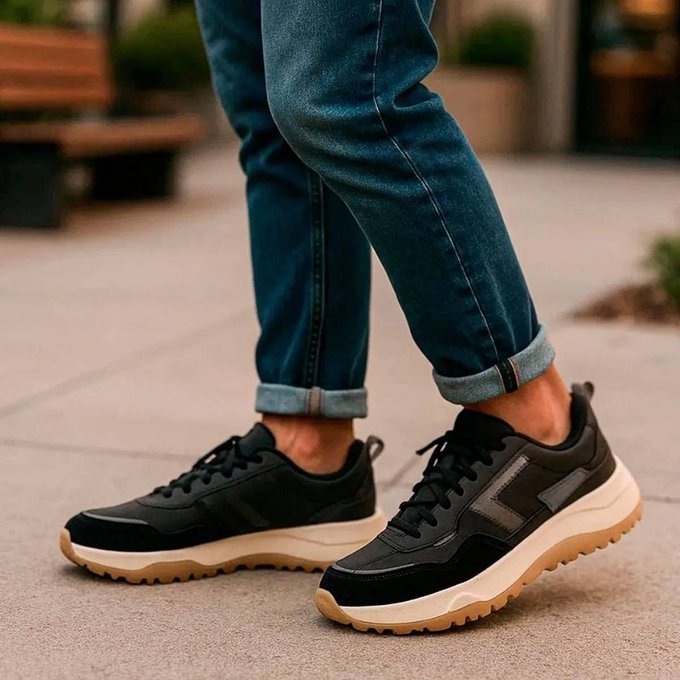Tênis Sandrini Spryte Masculino Urbano Confortável Casual
