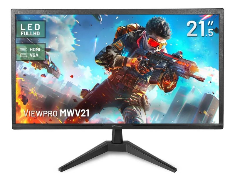 Monitor Viewpro MWV21 LED 21.5" Full HD com HDMI e VGA