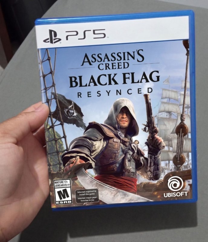 Assassin's Creed Black Flag Resynced PS5 Físico
