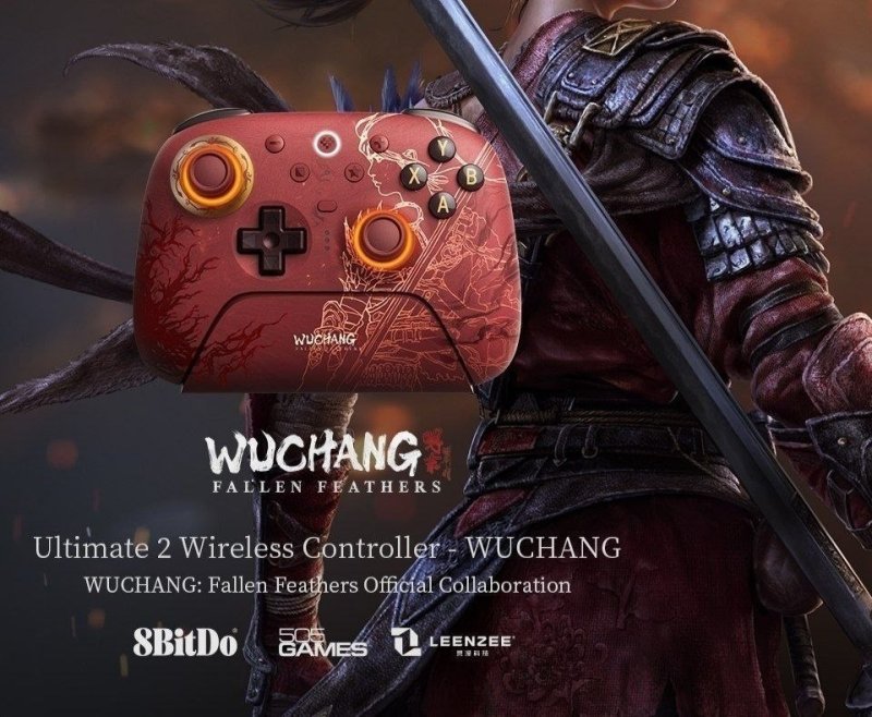 Controle Sem Fio 8BitDo Ultimate 2 Wuchang Joysticks TMR