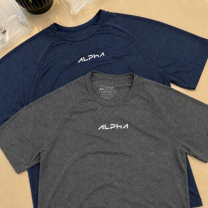 Kit com 2 Camisetas Dry Fit New Fluid Alpha Co