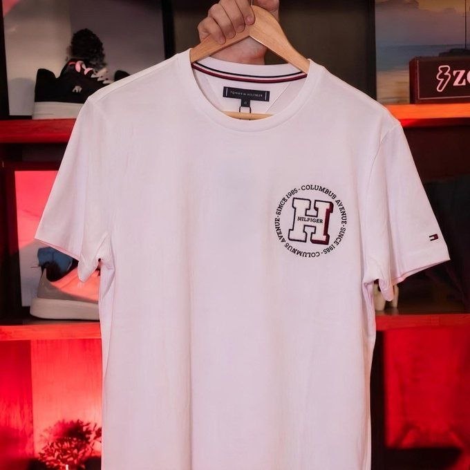 Camiseta Tommy Hilfiger Columbus H com Frete Grátis