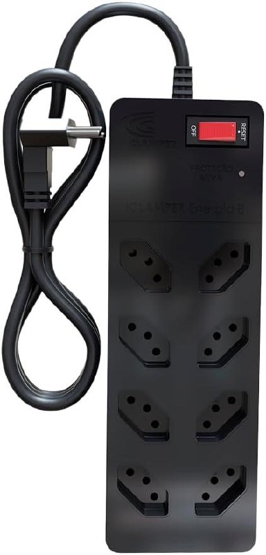 Filtro de Linha iCLAMPER Energia 8 Tomadas