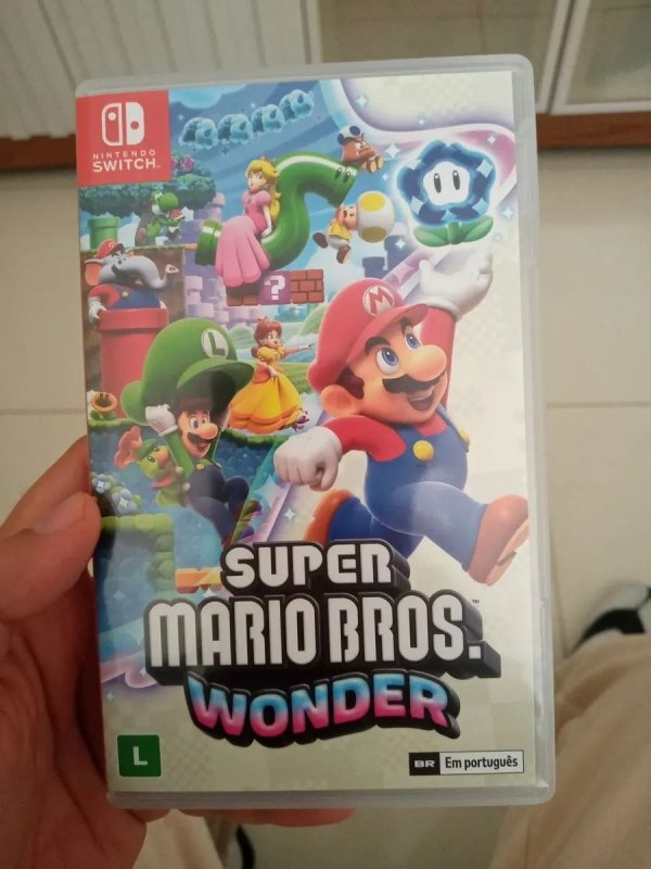 Jogo Super Mario Bros. Wonder - Nintendo Switch Mídia Física
