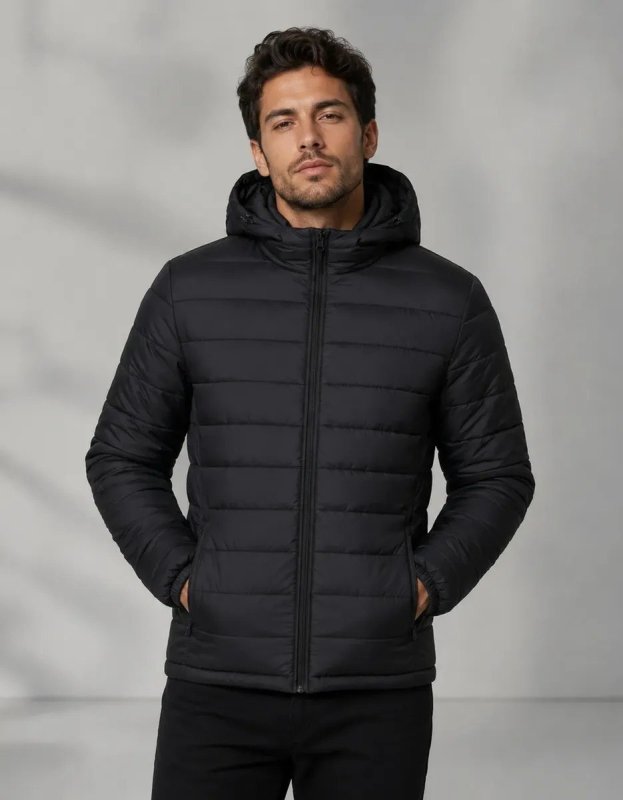 Jaqueta Puffer Bobojaco De Frio Blusa Impermeável Inverno
