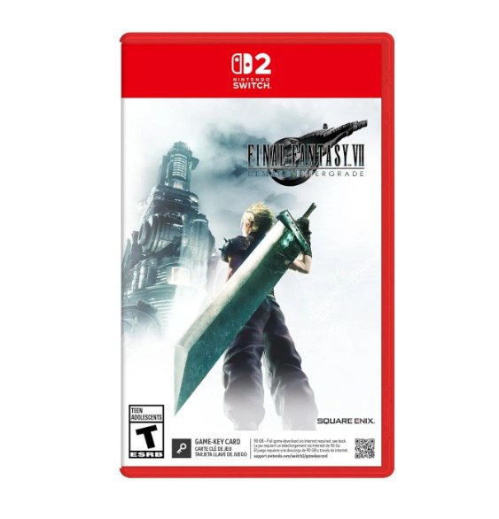 Jogo Final Fantasy VII Remake Intergrade para Switch na mídia física